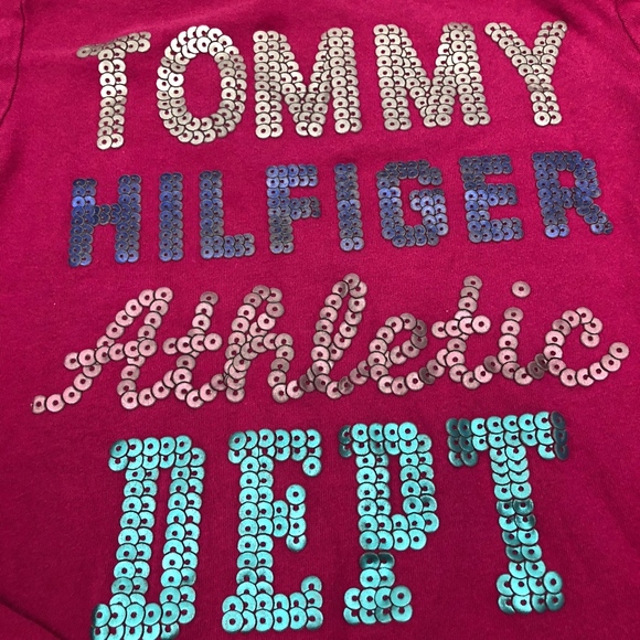 [Tommy Hilfiger] Girls Sequin Long Sleeve Shirt - Picture 4 of 8